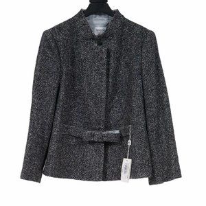 Antinea Srl Alpaca Wool Cropped Jacket